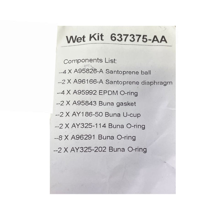 Repair Kit 637375-AA for Diaphragm Pump